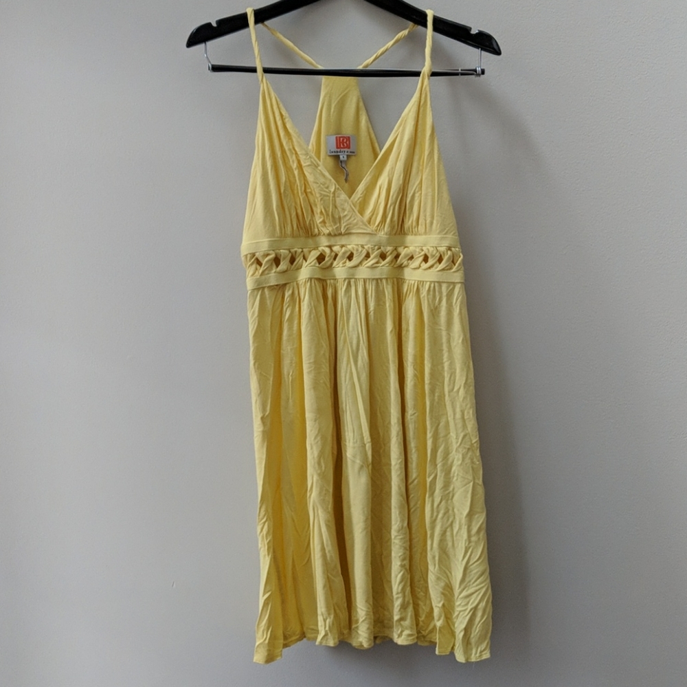 Beachy yellow sundress